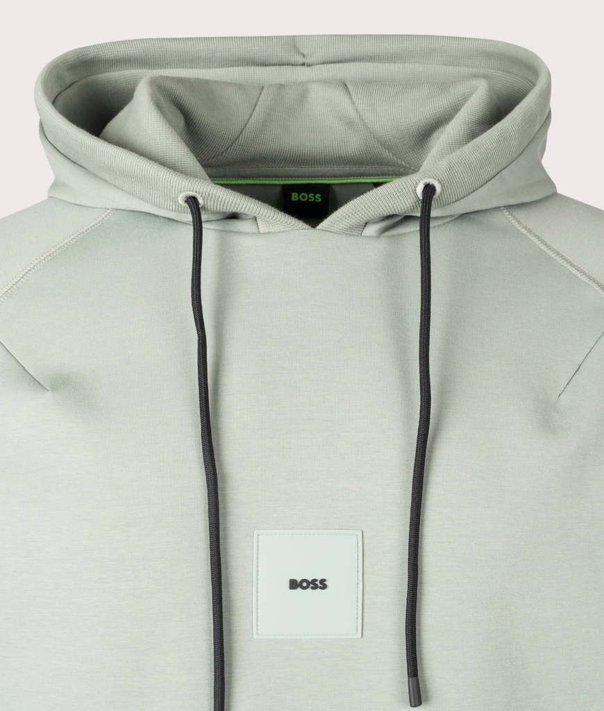 Hugo Boss Mens Soody Rib Hoodie